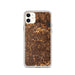 Custom iPhone 11 Keller Texas Map Phone Case in Ember