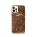 Custom iPhone 12 Pro Keller Texas Map Phone Case in Ember