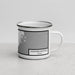 Right View Custom Kennebunkport Maine Map Enamel Mug in Classic