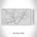 Rendered View of Kennebunkport Maine Map Engraving on 17oz Stainless Steel Insulated Cola Bottle