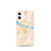 Custom Kennewick Washington Map iPhone 12 mini Phone Case in Watercolor