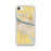 Custom Kennewick Washington Map iPhone SE Phone Case in Woodblock