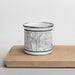 Front View Custom Kent Washington Map Enamel Mug in Classic on Cutting Board