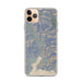 Custom iPhone 11 Pro Max Kernville California Map Phone Case in Afternoon
