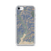 Custom iPhone SE Kernville California Map Phone Case in Afternoon