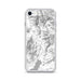 Custom iPhone SE Kernville California Map Phone Case in Classic