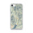 Custom iPhone SE Kernville California Map Phone Case in Woodblock