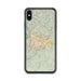 Custom Kigali Rwanda Map Phone Case in Woodblock