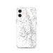 Custom Killington Vermont Map iPhone 12 Phone Case in Classic