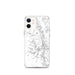 Custom Killington Vermont Map iPhone 12 mini Phone Case in Classic