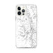 Custom Killington Vermont Map iPhone 12 Pro Max Phone Case in Classic