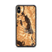 Custom Killington Vermont Map Phone Case in Ember