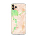 Custom Killington Vermont Map Phone Case in Watercolor