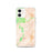 Custom Killington Vermont Map iPhone 12 Phone Case in Watercolor