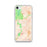 Custom Killington Vermont Map Phone Case in Watercolor