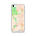 Custom Killington Vermont Map Phone Case in Watercolor