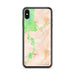 Custom Killington Vermont Map Phone Case in Watercolor