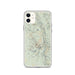 Custom Killington Vermont Map Phone Case in Woodblock