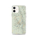 Custom Killington Vermont Map iPhone 12 Phone Case in Woodblock