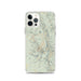 Custom Killington Vermont Map iPhone 12 Pro Phone Case in Woodblock