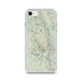 Custom Killington Vermont Map Phone Case in Woodblock