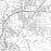 Kingman Arizona Map Print in Classic Style Zoomed In Close Up Showing Details