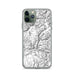 Custom Kings Canyon National Park Map Phone Case in Classic