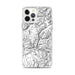 Custom Kings Canyon National Park Map iPhone 12 Pro Max Phone Case in Classic