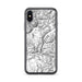 Custom Kings Canyon National Park Map Phone Case in Classic