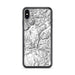 Custom Kings Canyon National Park Map Phone Case in Classic