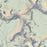 Kings Peak Utah Map Print in Woodblock Style Zoomed In Close Up Showing Details
