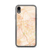 Custom iPhone XR Kingsport Tennessee Map Phone Case in Watercolor