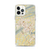 Custom iPhone 12 Pro Max Kingsport Tennessee Map Phone Case in Woodblock