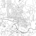 Kinston North Carolina Map Print in Classic Style Zoomed In Close Up Showing Details