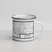Right View Custom Kirkland Washington Map Enamel Mug in Classic