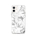 Custom Kirkwood California Map iPhone 12 Phone Case in Classic
