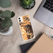 Custom Kirkwood California Map Phone Case in Ember