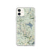 Custom Kirkwood California Map Phone Case in Woodblock