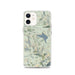 Custom Kirkwood California Map iPhone 12 Phone Case in Woodblock