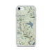 Custom Kirkwood California Map Phone Case in Woodblock