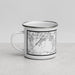 Left View Custom Kissimmee Florida Map Enamel Mug in Classic