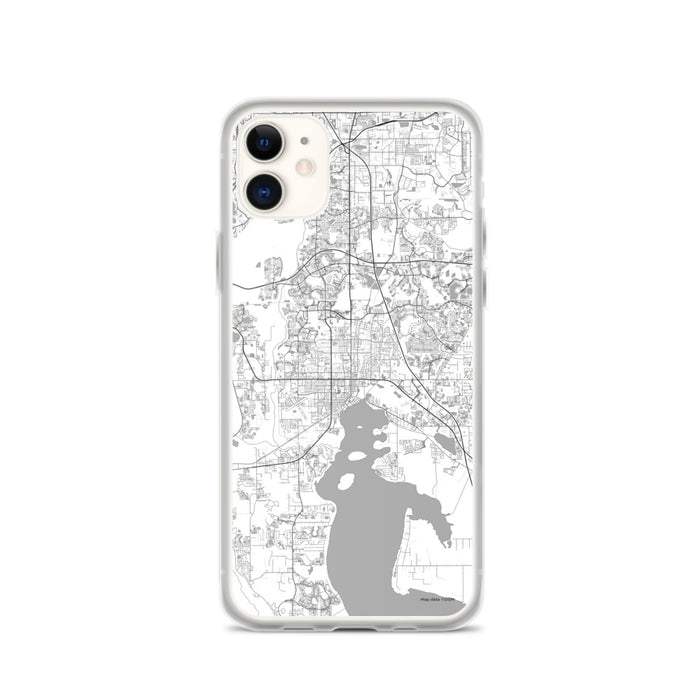 Custom Kissimmee Florida Map Phone Case in Classic