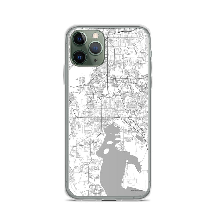 Custom Kissimmee Florida Map Phone Case in Classic