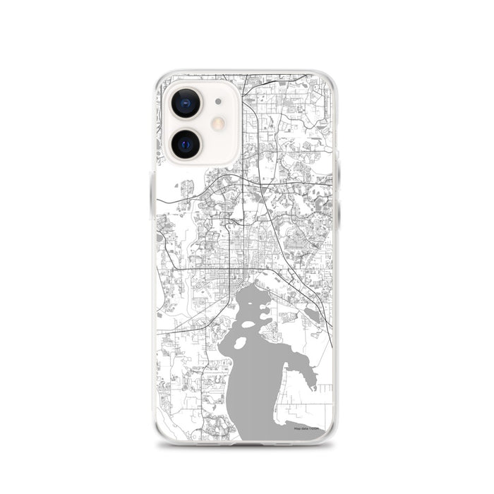 Custom Kissimmee Florida Map iPhone 12 Phone Case in Classic