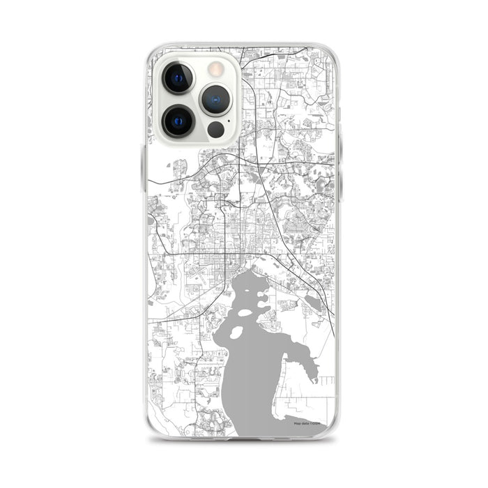 Custom Kissimmee Florida Map iPhone 12 Pro Max Phone Case in Classic