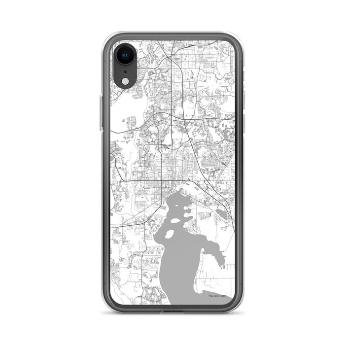 Custom Kissimmee Florida Map Phone Case in Classic