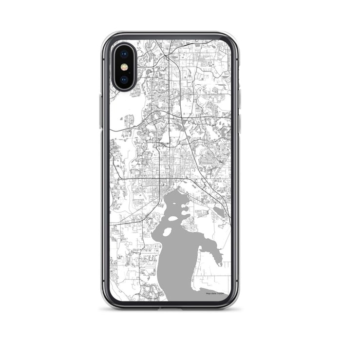 Custom Kissimmee Florida Map Phone Case in Classic