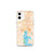 Custom Kissimmee Florida Map iPhone 12 mini Phone Case in Watercolor