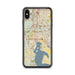 Custom Kissimmee Florida Map Phone Case in Woodblock