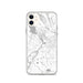 Custom Klamath Falls Oregon Map Phone Case in Classic
